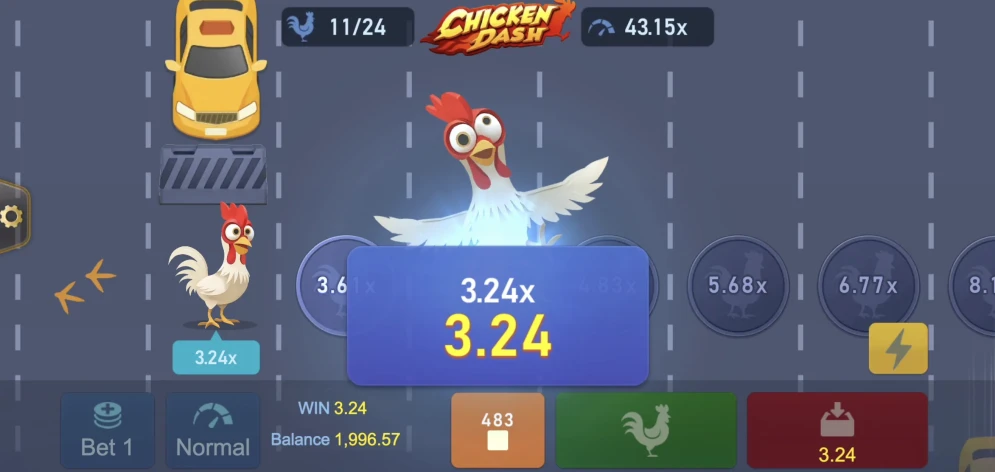 Chicken Dash Slot